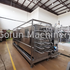 Automatic Apple And Pear Paste / Pulp / Sauce / Jam UHT Sterilizer Machine Tube In Tube