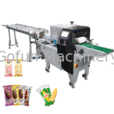 30 - 350bags/min Automatic Popsicle Pillow Packaging Machine Back Sealing Bag Type