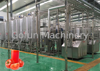 220v / Customized Tomato Processing Line Fruit Jam Production Line Energy Saving