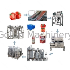 10kw Tomato Processing Line With Final Package Aseptic Bag