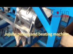 How does a fruit destoner and pulper machine work?