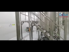 What equipment is used to sterilize juice before packaging？