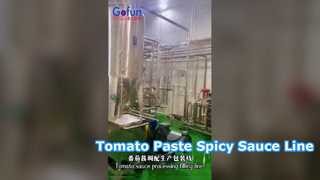 Tomato Paste Line Spicy Sauce Production Upgrade