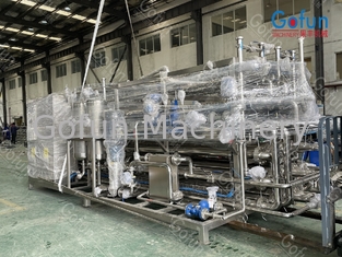 SUS304 / 316L Apple Juice Processing Line Grading Waxing 10 - 100T/D