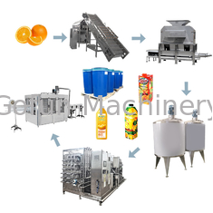 5TPH Complete Orange Juice Processing Line Food Grade Stainless Steel 304