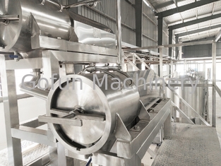 Aseptic Bag Automatic Tomato Paste Processing Equipment 25T/D 380V
