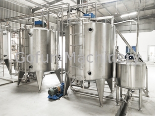 Sterilizing SS316 Pineapple Processing Line 1500T/Day