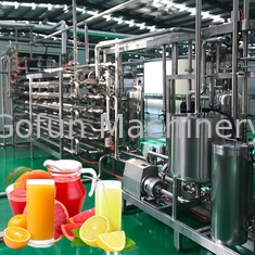 SUS304 500T/D Citrus Processing Line Automatic Juice Extracting