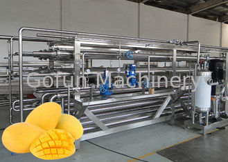 SS304 UHT Pasteurization Machine Pear Paste Turnkey Processing Line