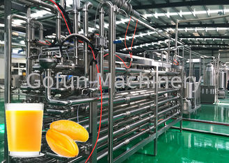 Safety Mango Juice Processing Plant  Juice Processing Equipment 1 - 20 Ton Per Hour