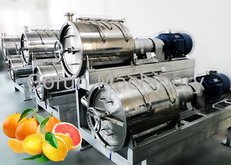 SS304 Turnkey Citrus Processing Line Automatic Orange Juice Processing Equipment 10T/H