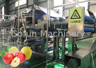 SUS 304 Apple Juice Concentrate Fruit Processing Line 1500T/Day