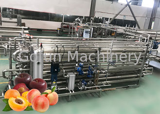 SS304 UHT Pasteurization Machine Pear Paste Turnkey Processing Line