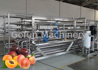 Beverage Fruit Processing Line Apricot Juice Processing Plant High Extracting Rate