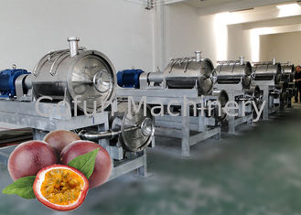 440V Passion Fruit Processing Machine / Fruit And Vegetable Processing Equipment