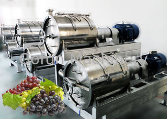 High Juice Yeild Grape Juice Processing Line Easy Operation 1 - 20T/H Capacity