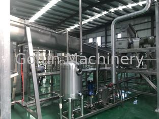 Juice Dairy Beverage Syrup Tubular Sterilizing Machine 304 Stainless Steel