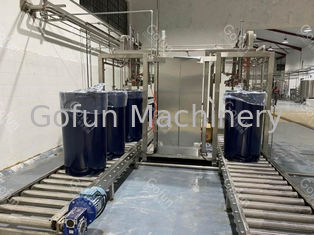 300T/D SS316L Mango Processing Line Concentrating Sterilizing