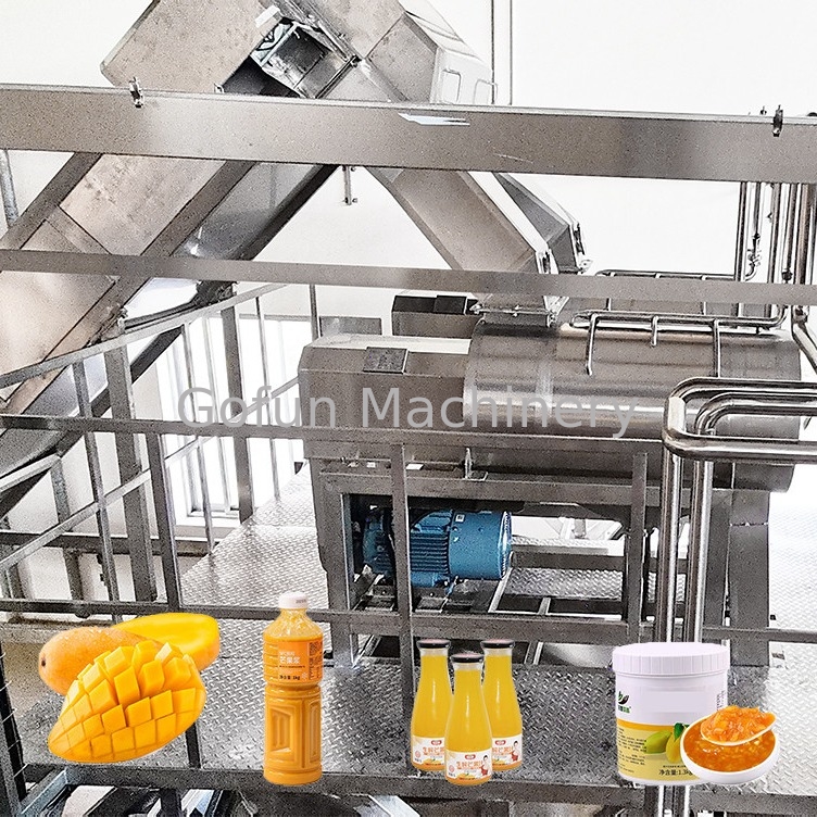 Fresh Fruits Mango Juice / Jam Processing Line 10 - 200T/D