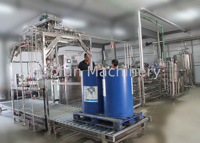 Juice Pulps Puree Aseptic Bag in Drum Filling Machine Single Head 3-4 Tons per Hour