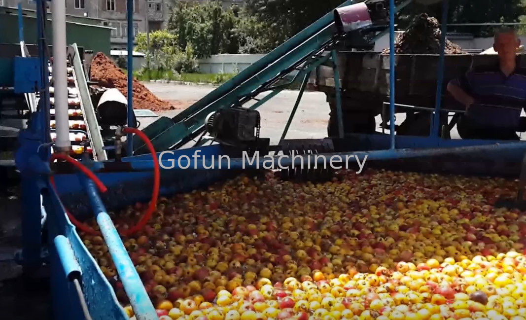 Full Automatic Fruit Processing Line Fruit Juice Making Machine Easy Operation