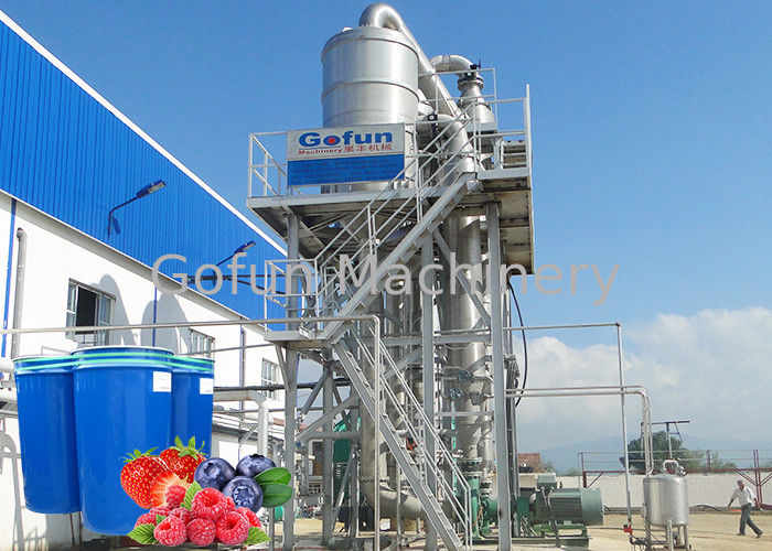 Industrial 220V Berry Paste Fruit Processing Line High Efficiency Water Saving