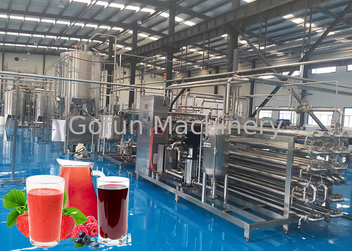 Fully Automatic NFC Fruit Juice Processing Machines One Year Warranty