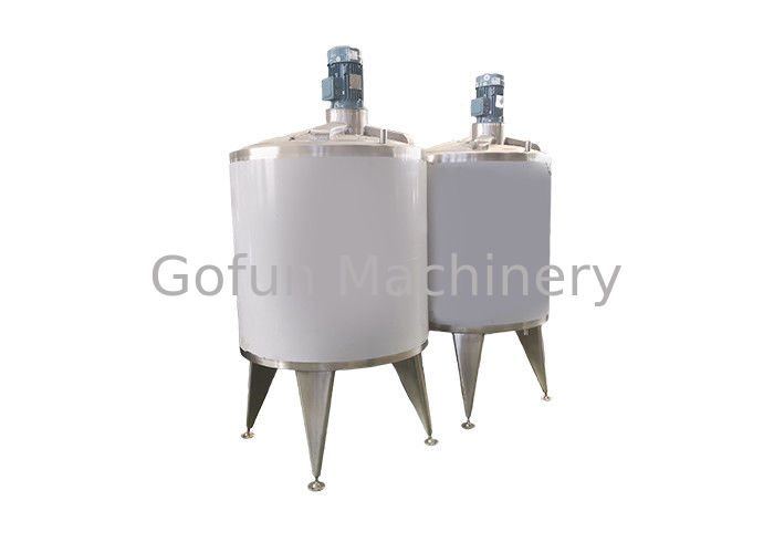 Stable Vegetable Processing Equipment Fruit And Vefetable Jam Mixing And Preparation Tank