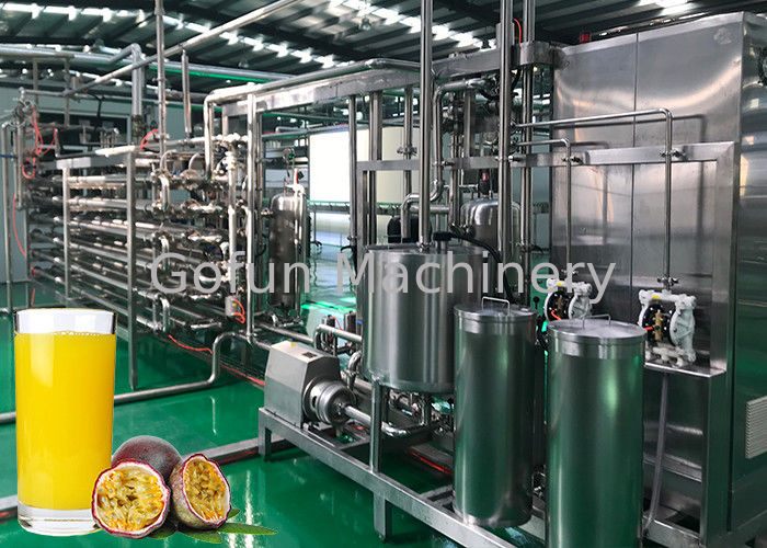 Fully AutomaticFruit Processing Line With Man - Machine Interface Operation
