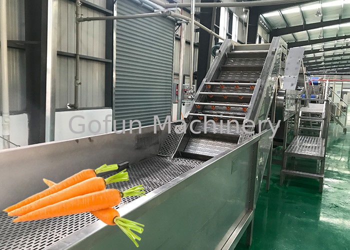 Fruit And Vegetable Processing Equipment Carrot Processing Plant Energy Saving