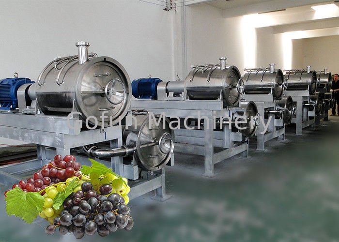 Industrial Grape Juice Processing Line Beverage Making Machine Energy Saving