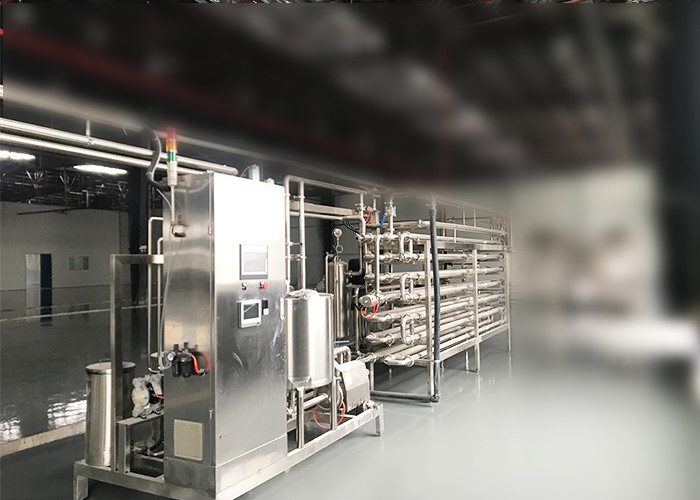 Dairy Milk UHT Sterilizer Machine Milk Processing Line Low Consumption