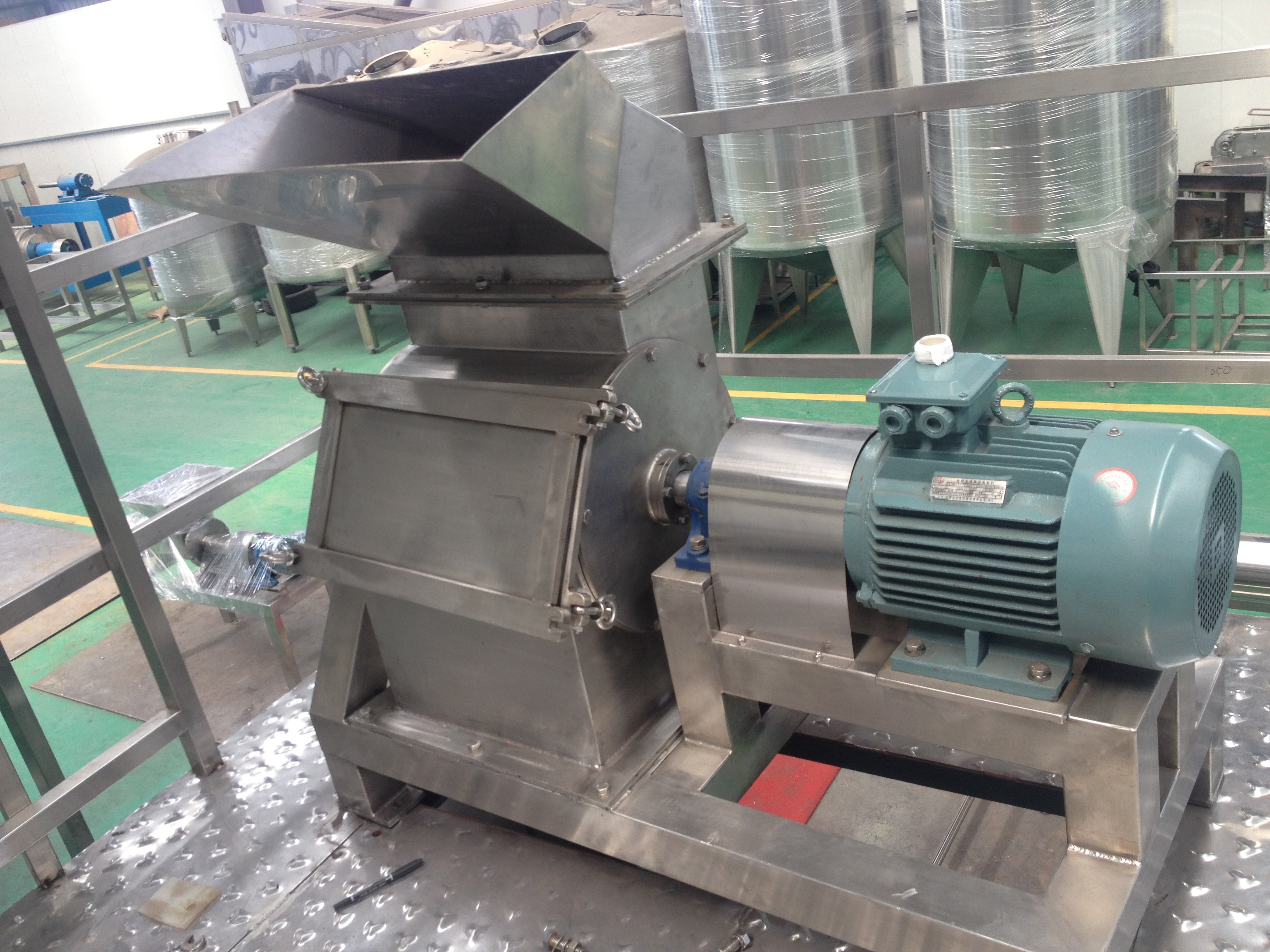 SUS304 Fruit Crusher Machine