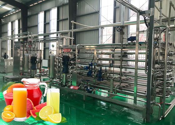 Energy Saving Citrus Processing Line Fruit Jam Processing Machinery 5 T/H