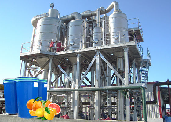 Commercial Citrus Processing Line , Lemon Juice Processing Machinery
