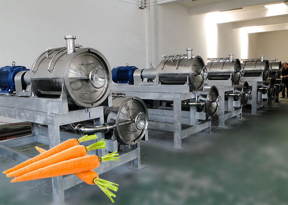 High Efficient Vegetable Processing Line /  Juice Production Equipment