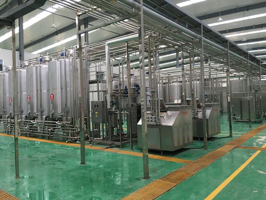 SS304 20T/H Concentrated Juice Pineapple Processing Line