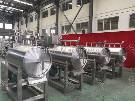 SUS316 industrial Mango Puree Processing Line Mango Pulp Machine 25t/H
