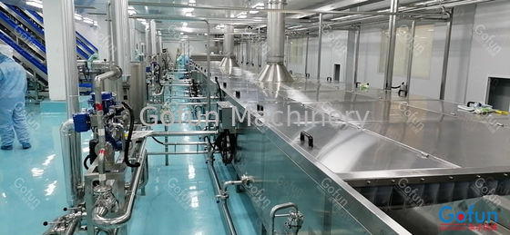 Industrial Mango Processing Line For Mango Juice Jam Stainless Steel machine 5 t/h